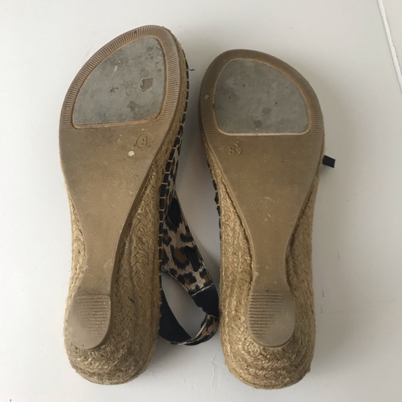 ComfortView Animal Print Espadrille Sandals - Picture 3 of 4